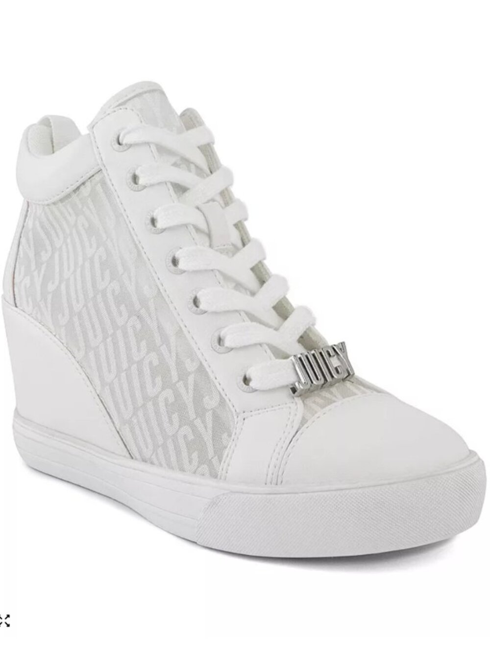 Juicy Couture Women's Jorgia Wedge Lace-Up Sneakers
